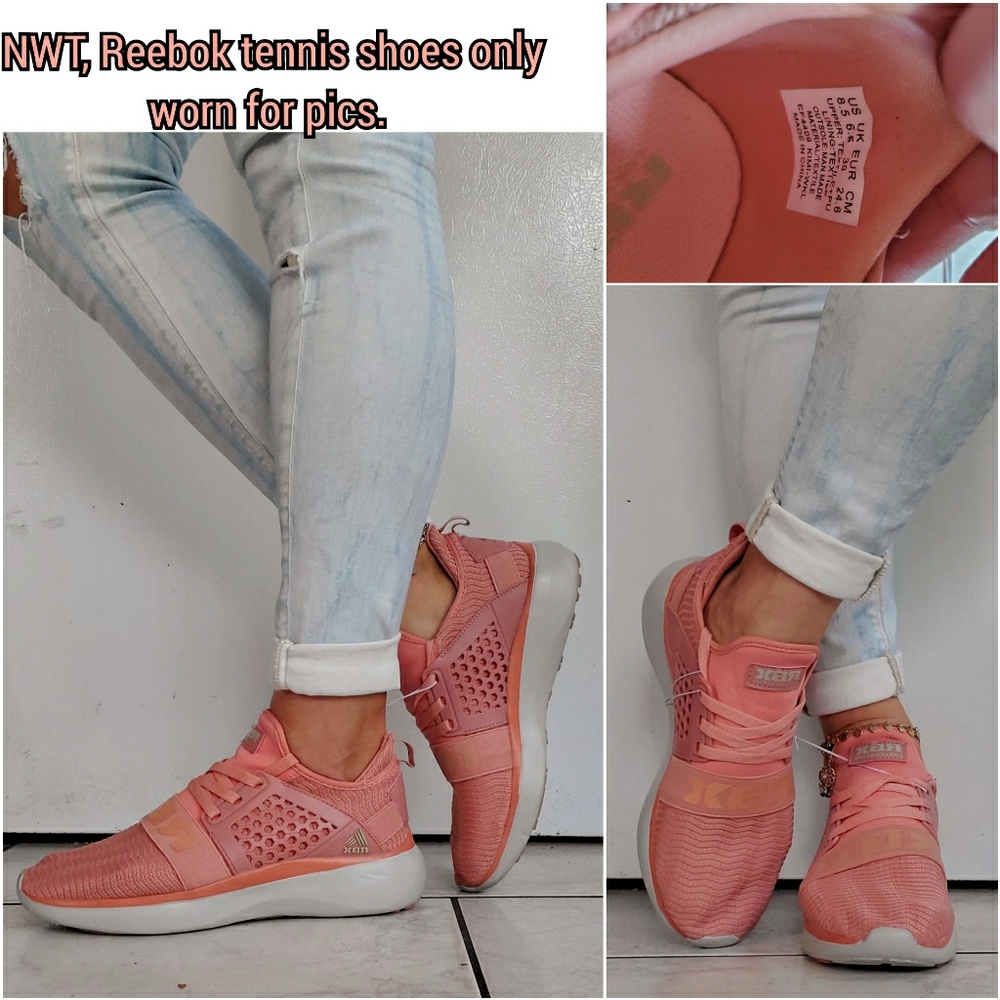 NWT,edition sole fury 2.0 Reebok slip ons.
